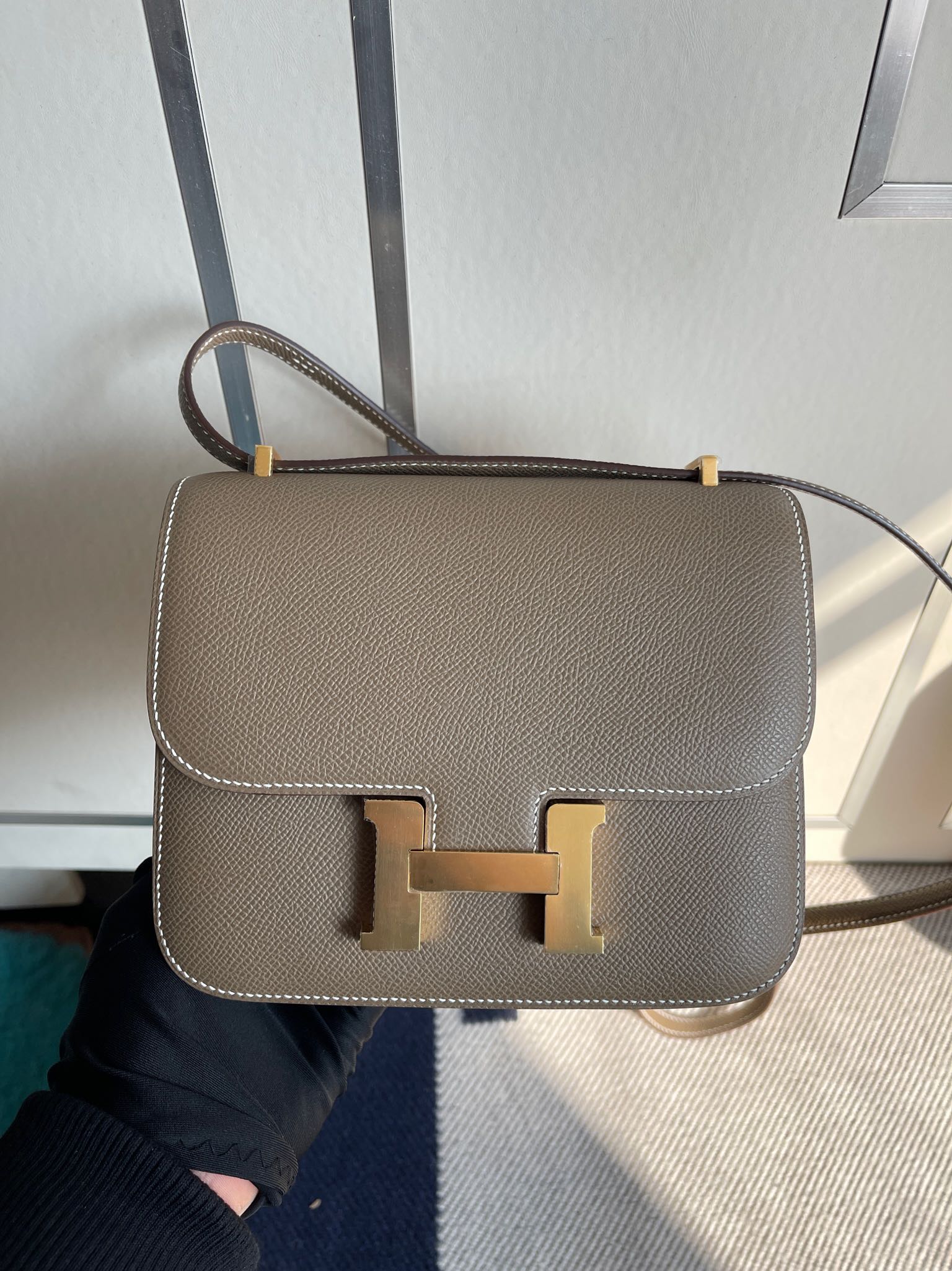 에르메스 콘스탄스18 에토프 금장 앱송